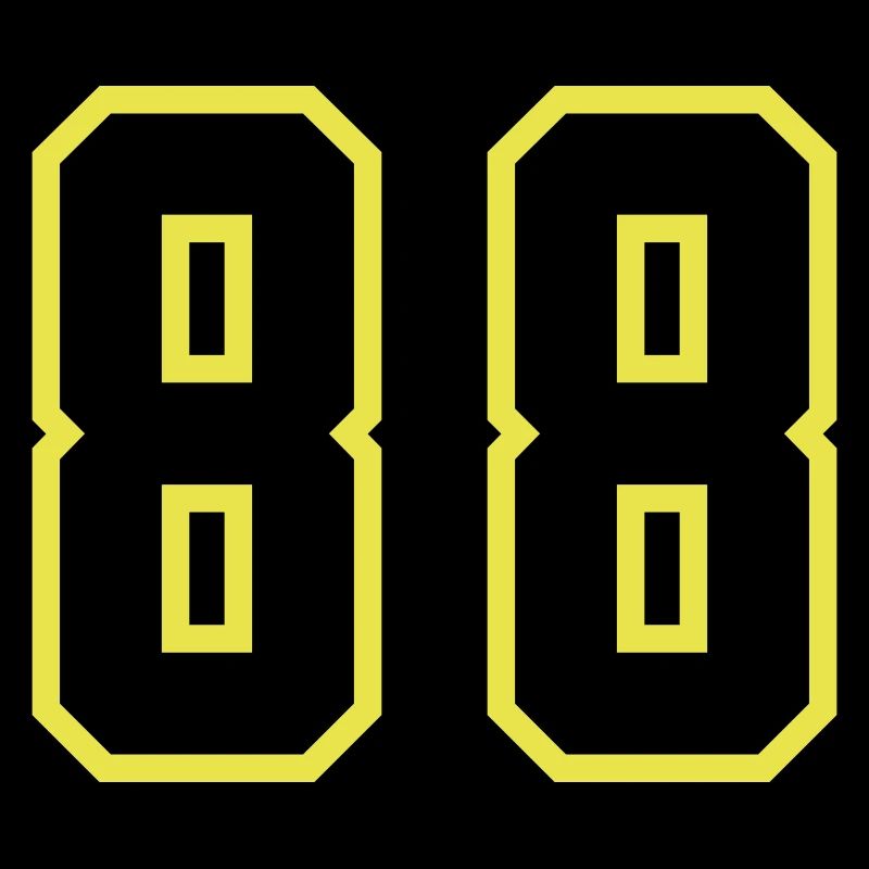 Maillot à numéros 88