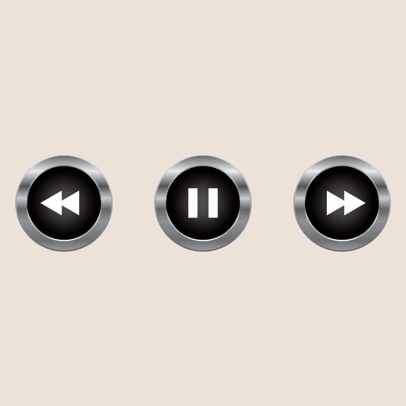 Audio control buttons