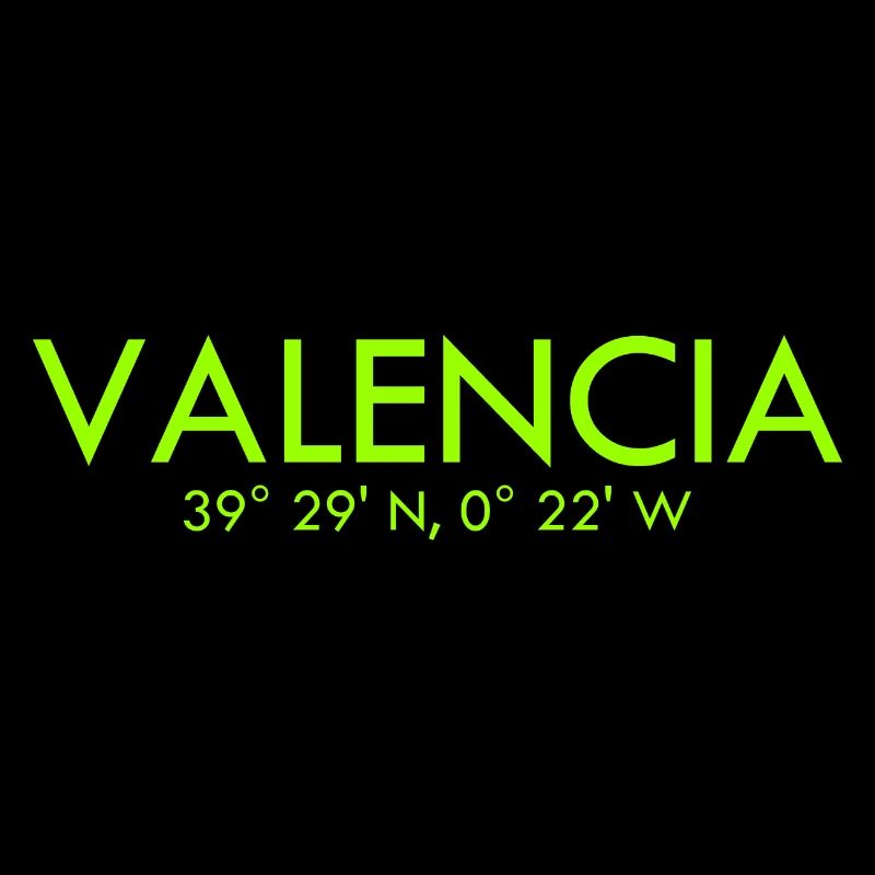 Valencia Spain Coordinates Latitude Longitude