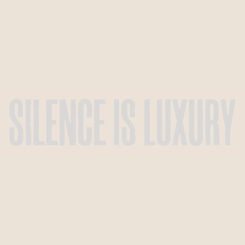 Minimalist Premium Typography Design 