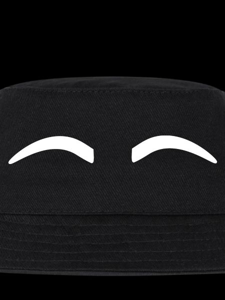 Eyebrows white smooth