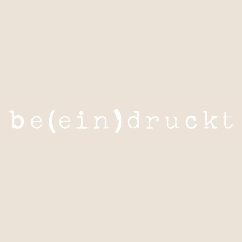 IMPRESSIONNE JEU DE MOTS BLANC
