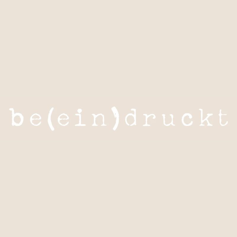 IMPRESSIONNE JEU DE MOTS BLANC