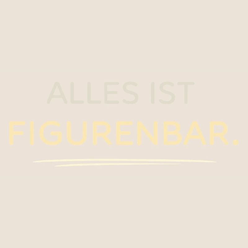 Tout est de l’art typographique de bar de figurines