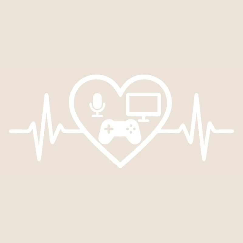 Streaming Gamer Heart Micro Screen Controller