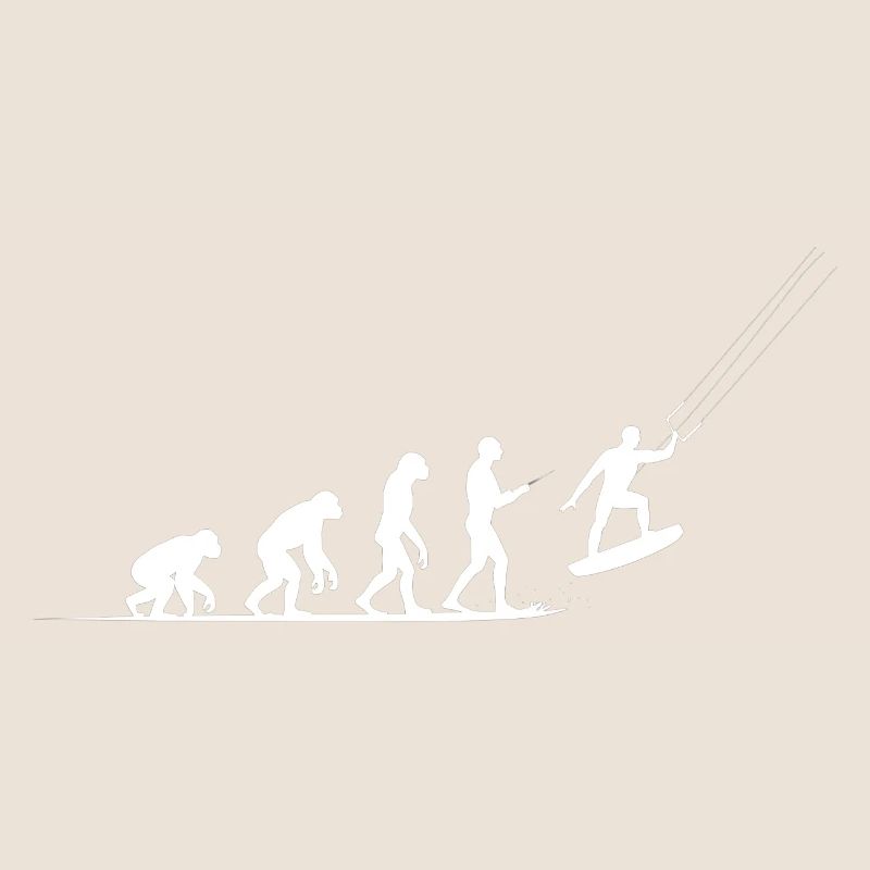 Evolution Kiteboard kite kite surf Retro