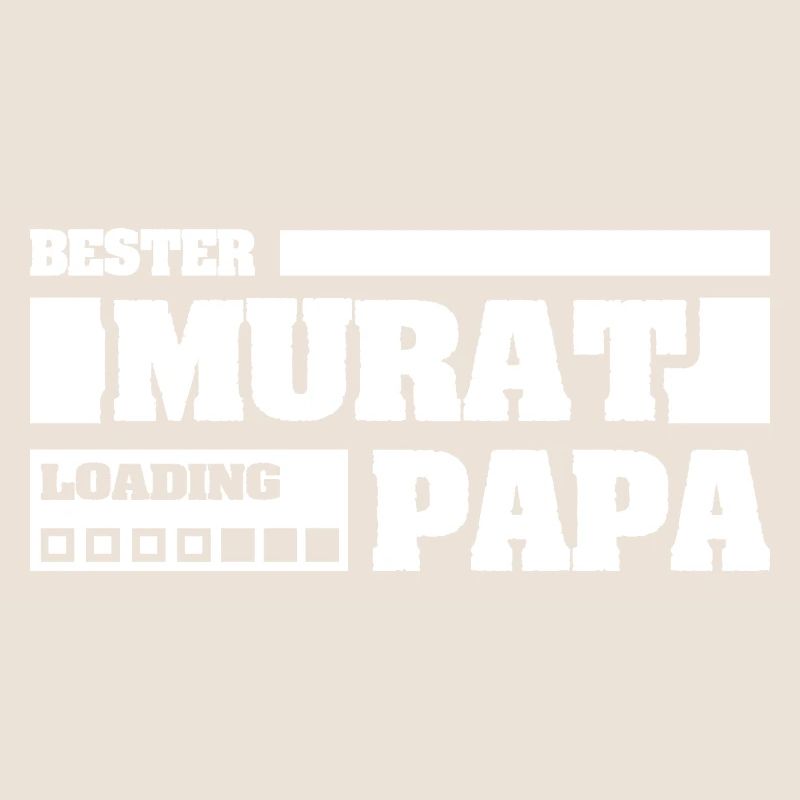 Father picture with funny loading bar for Murat