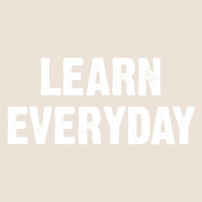 Learn Everyday Bold Typography