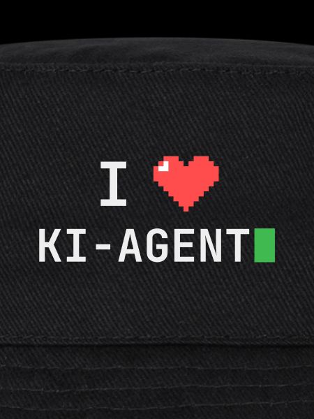 I ♥ KI-Agent – Terminal Pixelherz