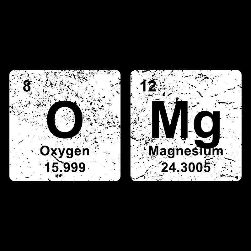 OMG CAP beanie snapback chemical elements gift