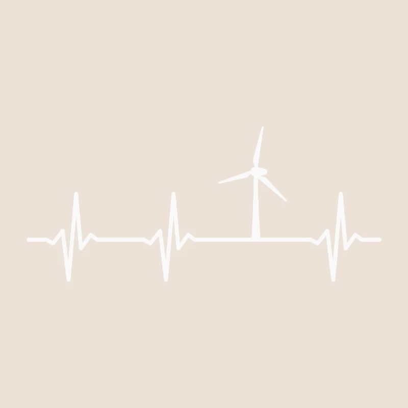 Énergie éolienne Battement de cœur Éolienne Énergie éolienne