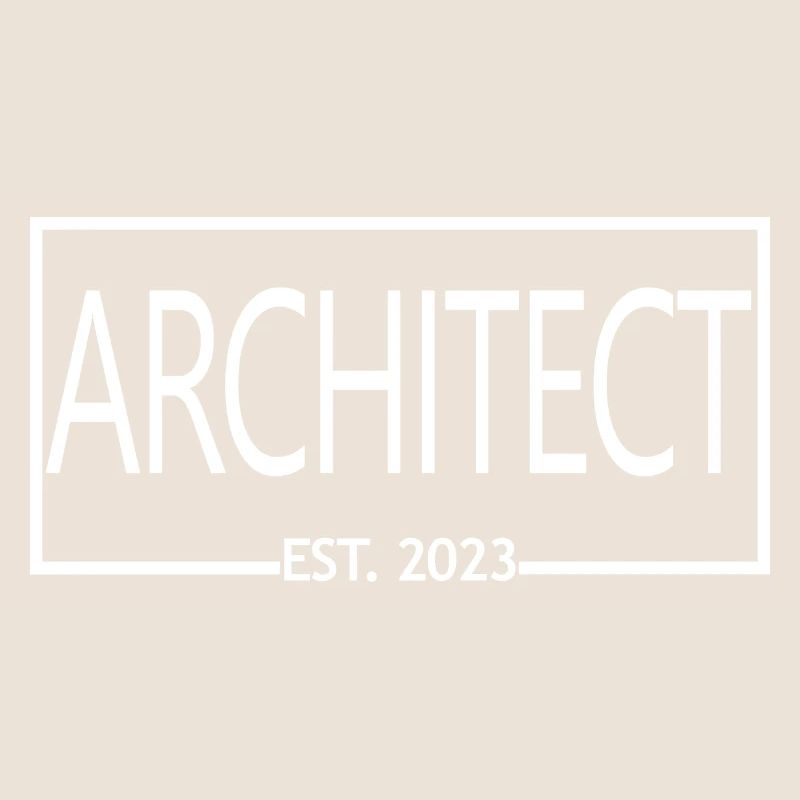 Architecte Est. 2023 Étudiant diplômé en architecture