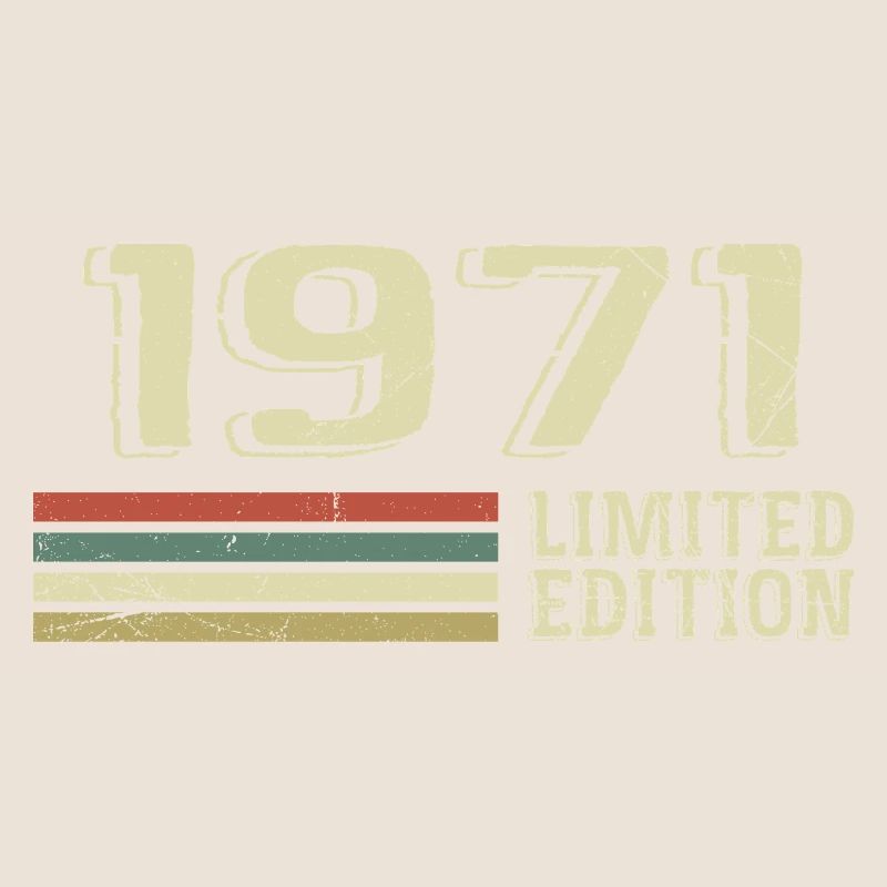 Nées en 1971 anniversaire 1971 Vintage 1971