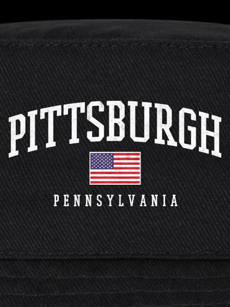 Arc de Pittsburgh avec drapeau