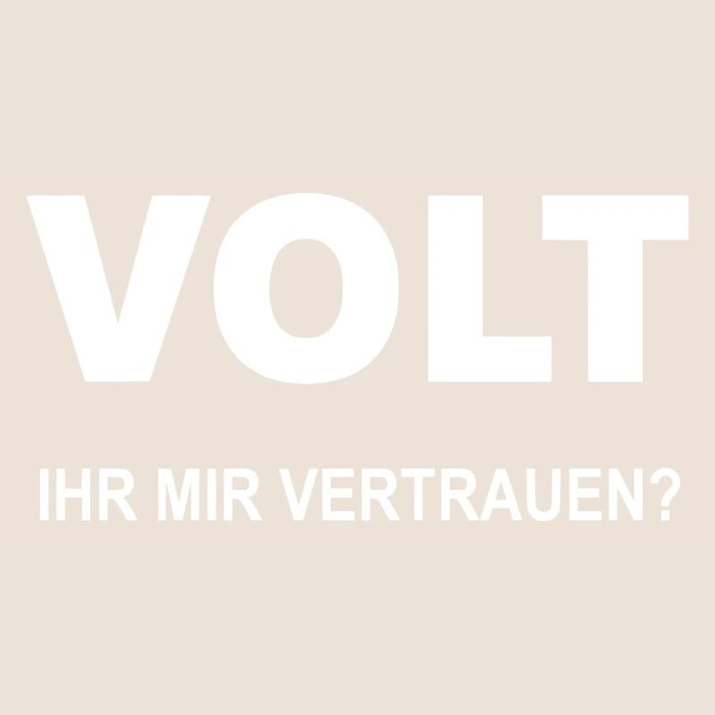 Volt, tu me fais confiance