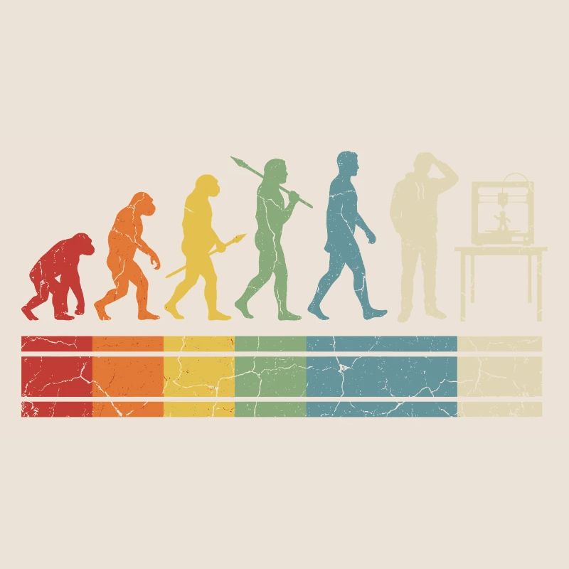 3D Printing Evolution – Vintage Maker Design
