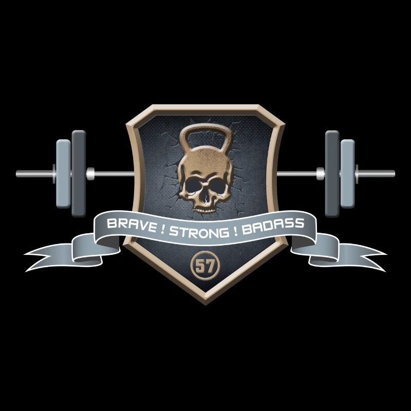 Logo Brave Strong Badass