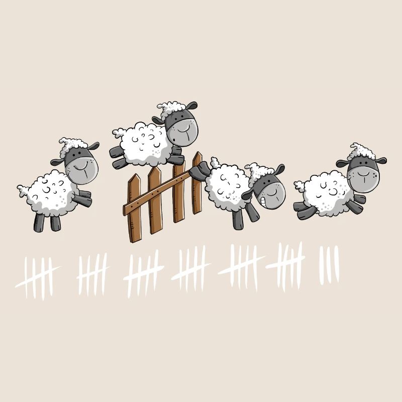Sheep Count I Sheep Good Night Design