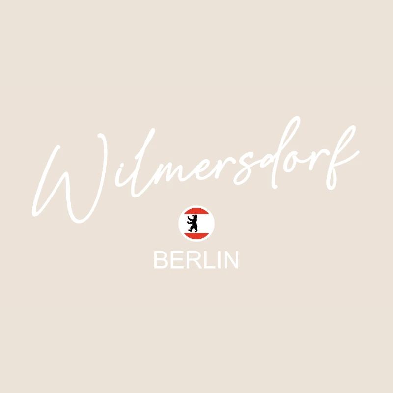 Wilmersdorf - Berlin Flag - Berlin Bear