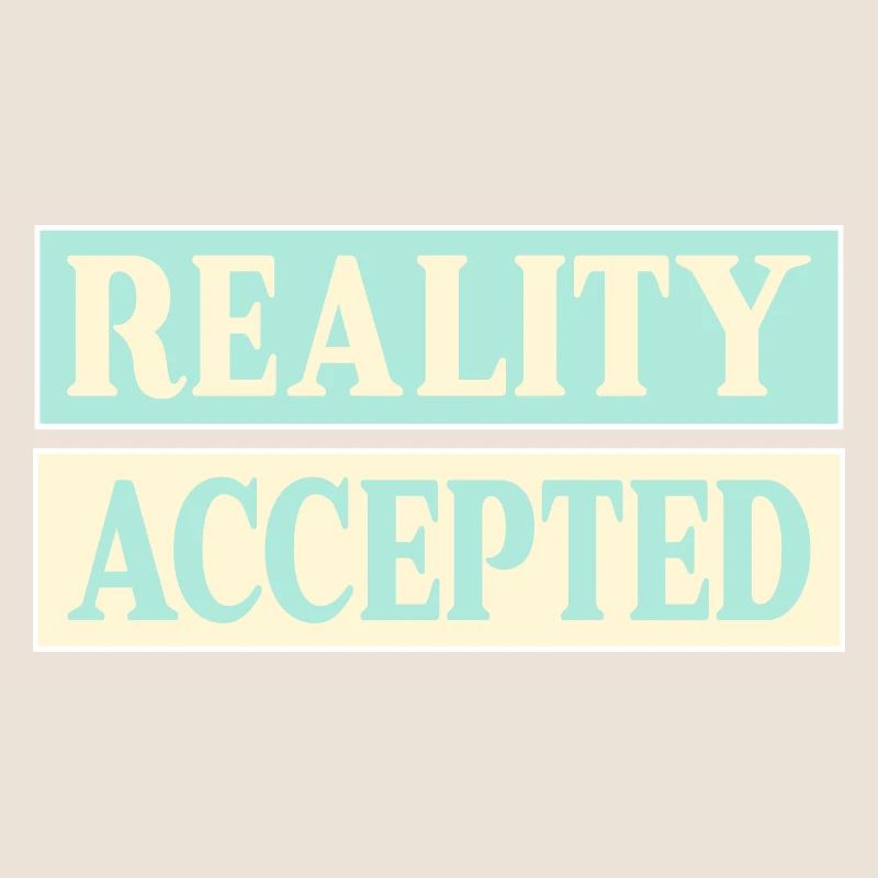 Réalité acceptée