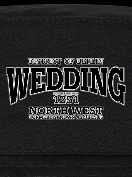 Mariage impression noire