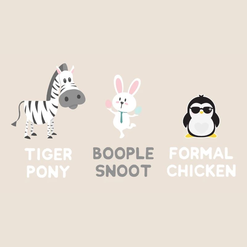 Zebra - Hase - Pinguin oder doch Tiger Pony....