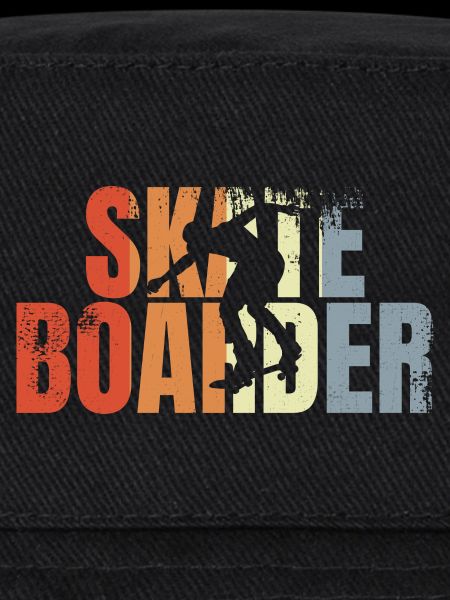Skateboarder rétro