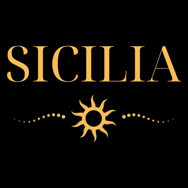 Soleil sicilien motif côtier