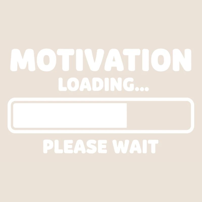 Motivation Loading Humor Design