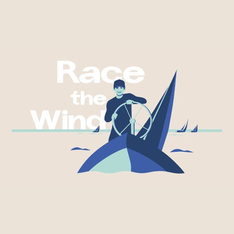 Course the Wind – Mention de l’équipe de régate