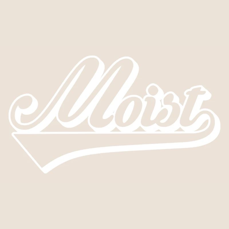 Mobiz Retro Script Logo