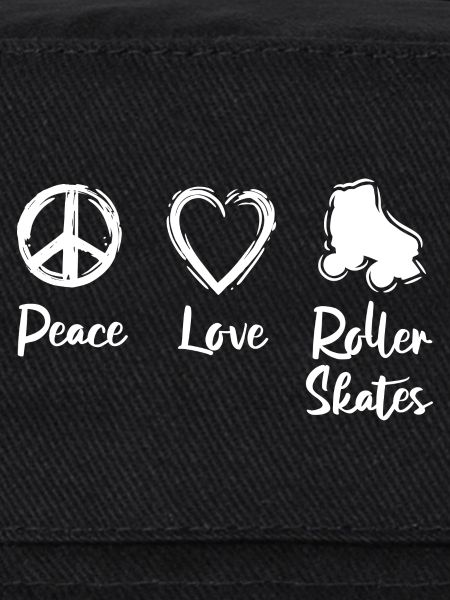 Peace Love Roller Skates