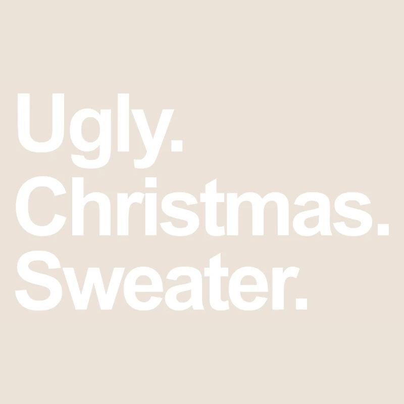 hässlicher Weihnachtspullover