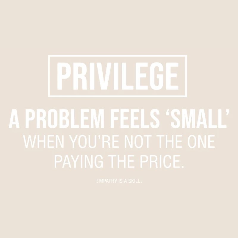 Empathy Statement Typography