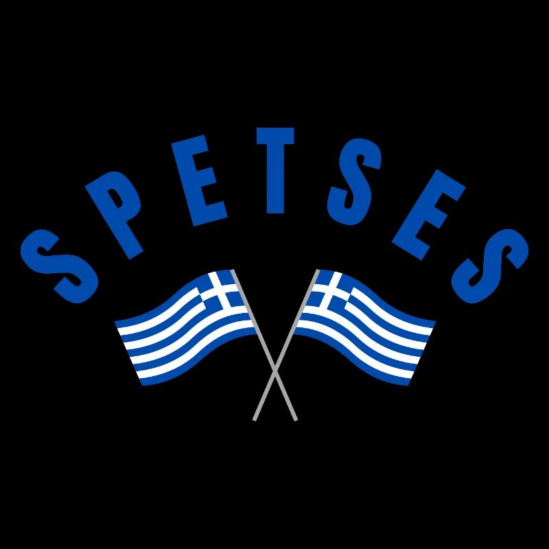 Drapeaux grecs de Spetses