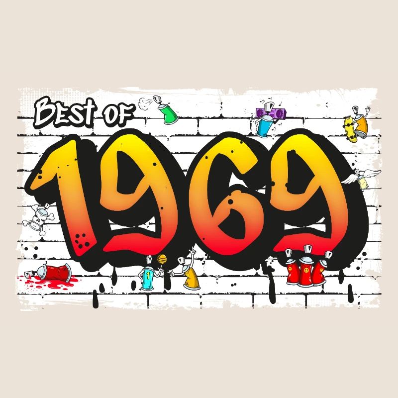 Retro vibes 1969 Graffiti – 56 ans d’audace