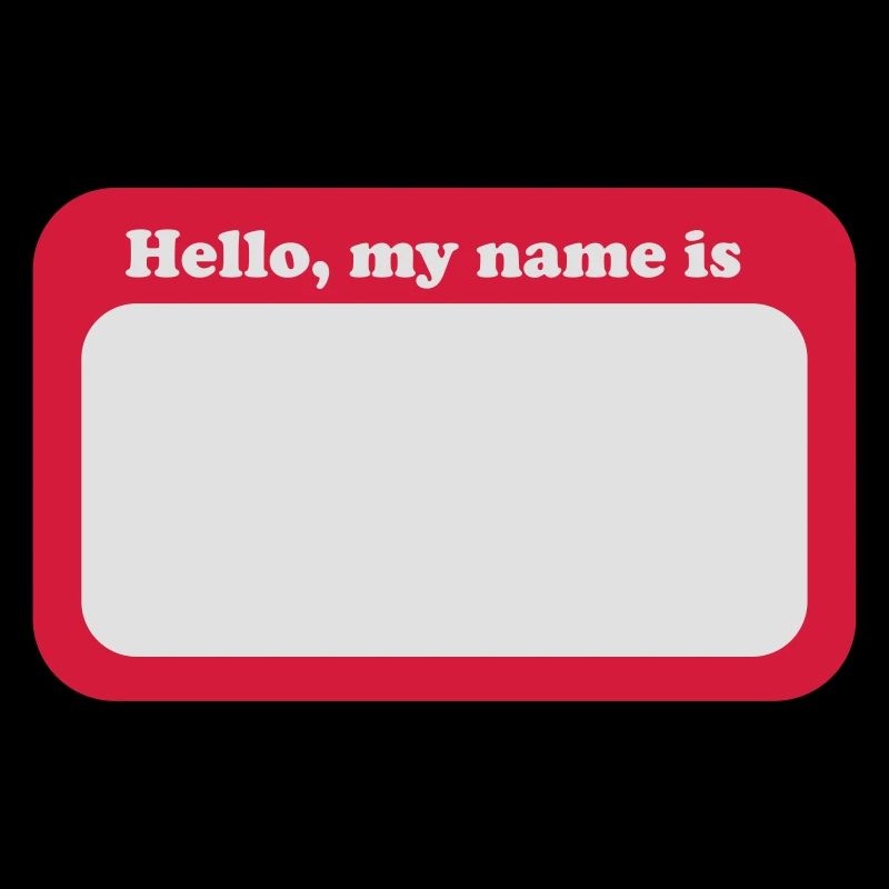 HelloMyNameTag
