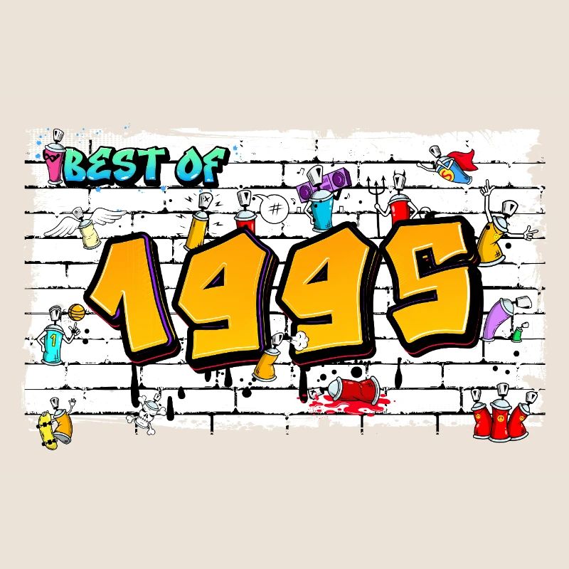 Le meilleur des graffitis de 1995 – 30 ans de nostalgie des néons