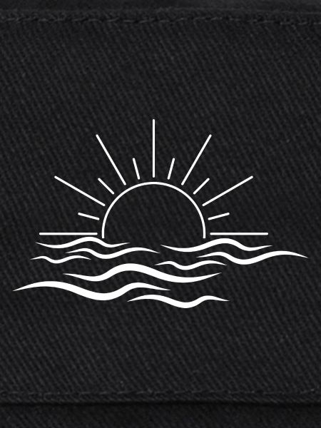 Soleil et vague