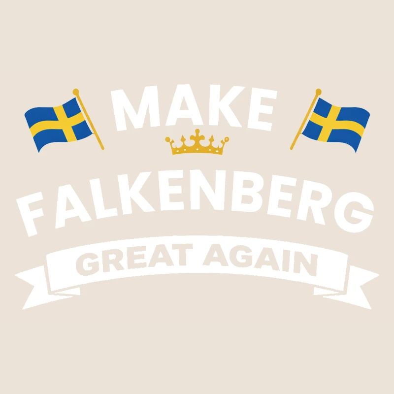 Couronne du drapeau de Falkenberg