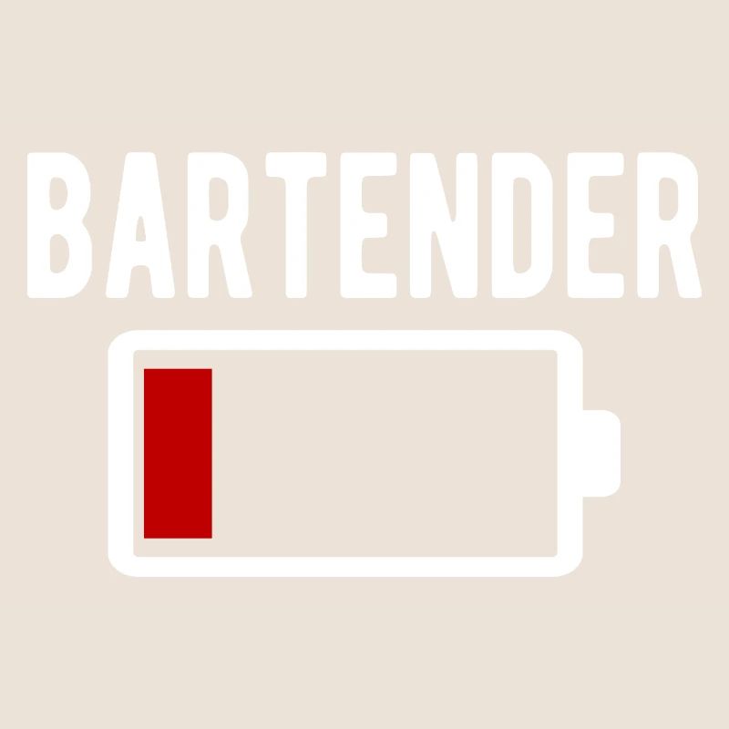 Bartender Charging Low Battery Funny