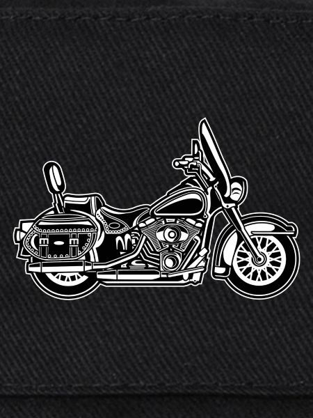 Chopper / moto 06_schwarz blanc