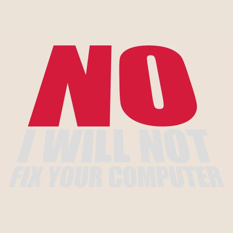 not fix your computer