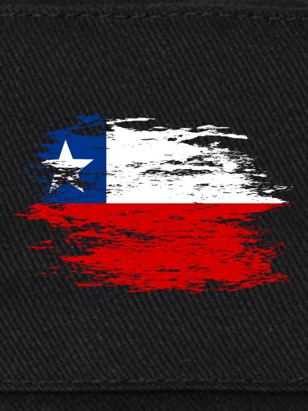Drapeau chilien utilisé