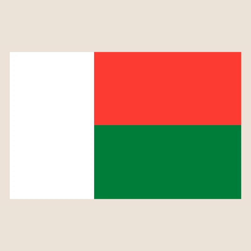 Madagaskar Flagge