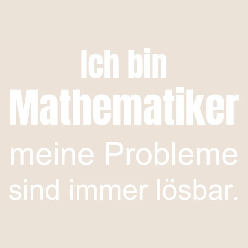 I am a mathematician