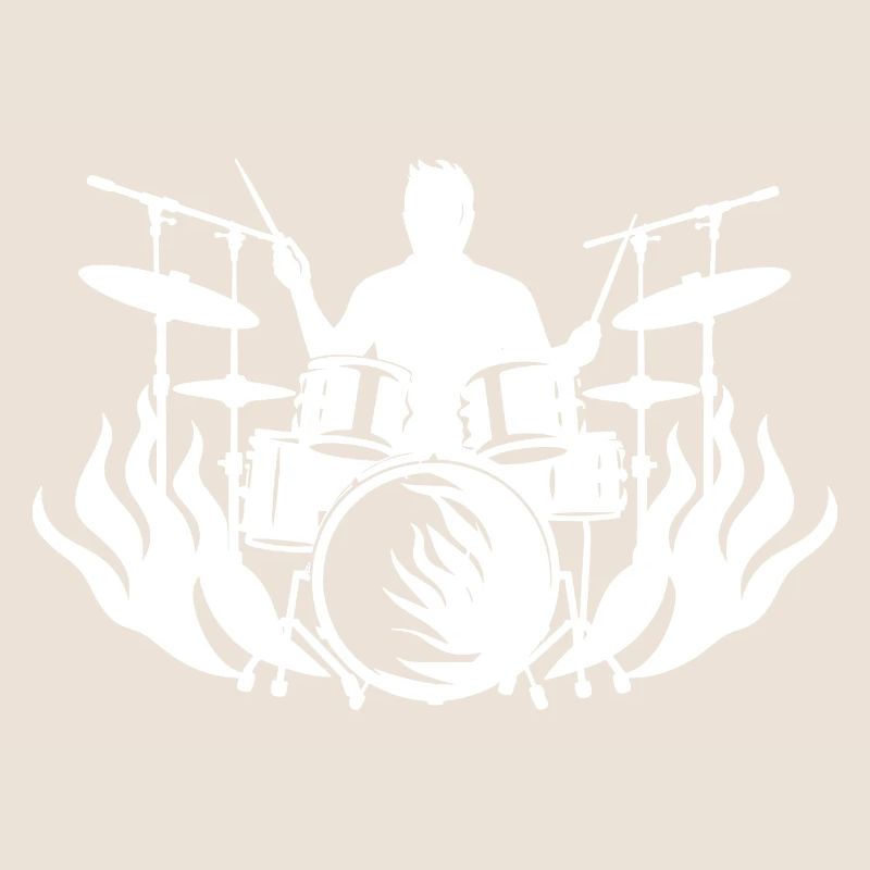 Dessin du batteur