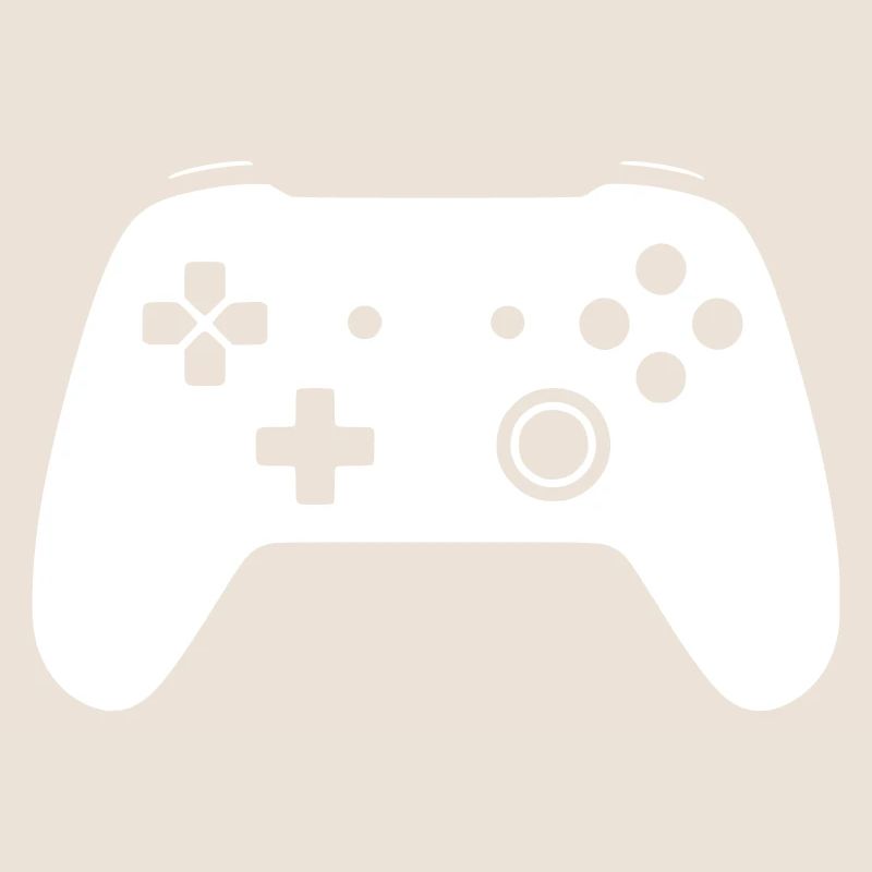 Modern Gamepad Controller Gaming Vector