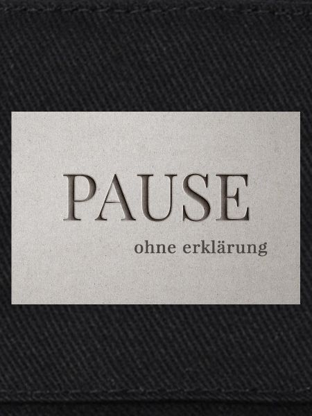 Pause – sans explication