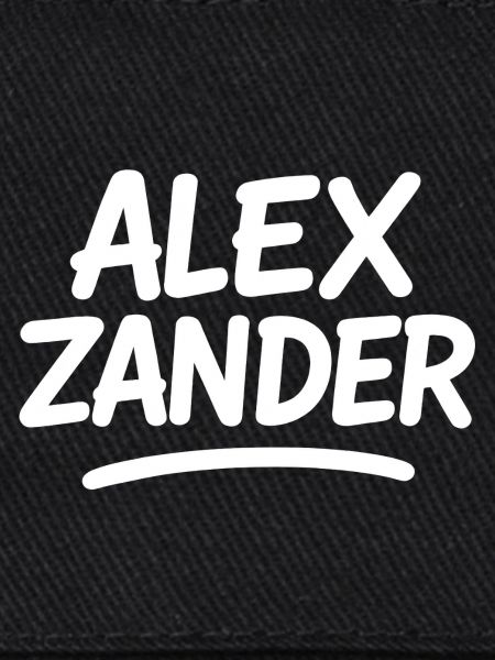Alex Zander Handwriting Logo